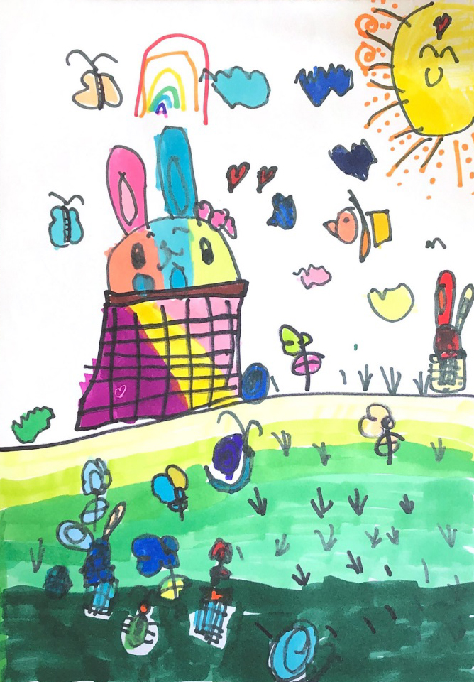“花好月圆”国际青少年书画作品云上展厅（第三集）(图15)
